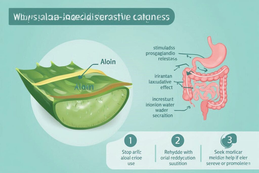 アロエ 下痢になるの はなぜ