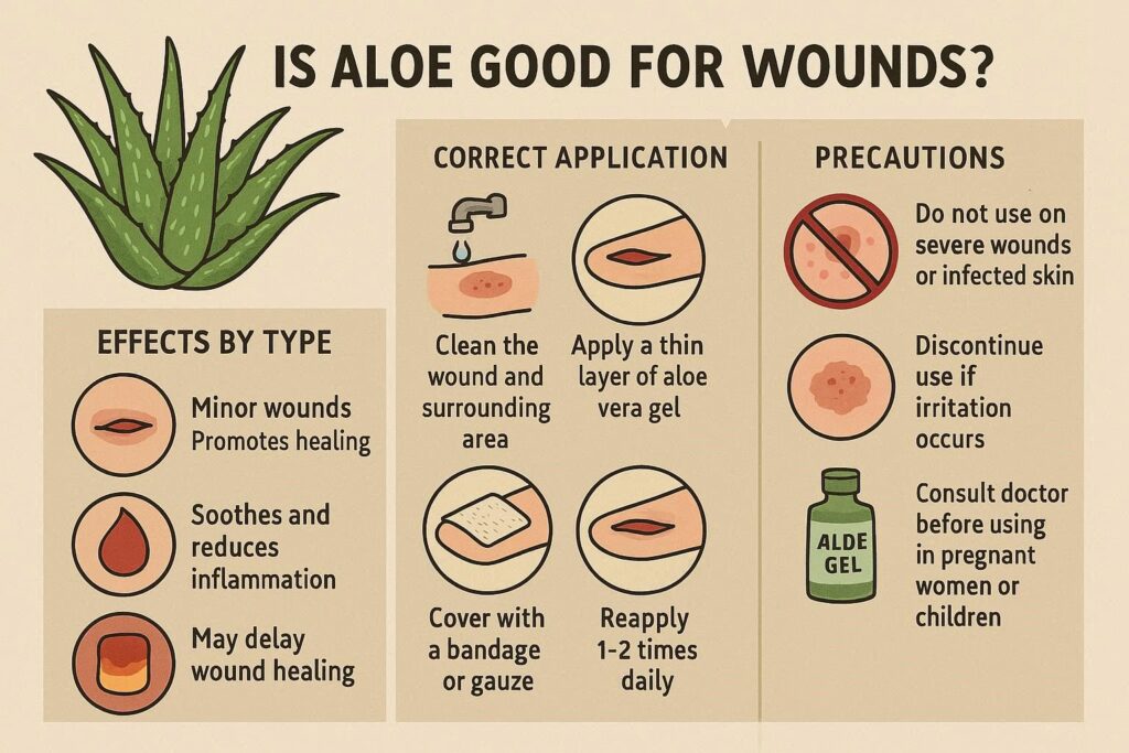 アロエは傷に効く