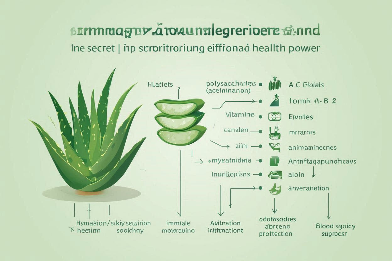 アロエ 成分 と 栄養効果 まとめ