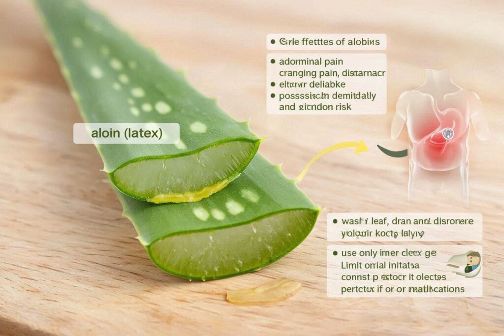 アロエで胃痛が悪化